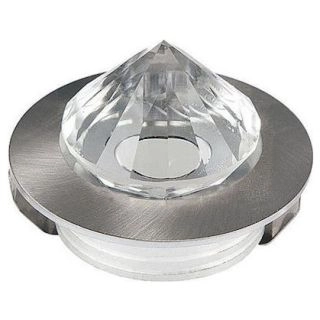 016-027-0001 - Φωτιστικό Σποτ LED, Στρόγγυλο, Χωνευτό, Mat Chrome, 1W/70lm, 4200K, Horoz Electric, Nadia