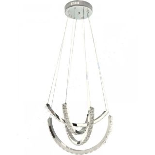 019-039-0033 - Κρεμαστό Φωτιστικό Οροφής LED SMD, Silver, 32W/2310lm, 4000K, Horoz Electric, Avatar