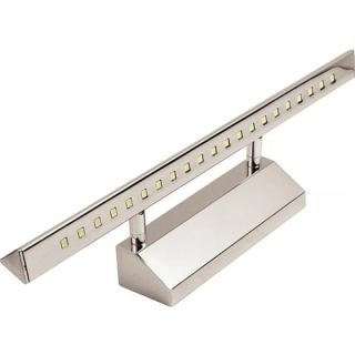 040-002-0004 - Φωτιστικό Τοίχου LED SMD Απλικά Μπάνιου, Αλουμινίου, Χρώμιο Με Διακόπτη, 4W/360lm, 4000Κ, Horoz Electric, Albatros-4