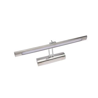 040-014-0008 - Φωτιστικό Τοίχου LED SMD Απλικά Μπάνιου, Αλουμινίου, Χρώμιο Με Διακόπτη, Στεγανό, 8W/570lm, 4200Κ/IP45, Horoz Electric, Anka-8