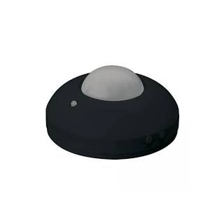 088-001-0001-B - Ανιχνευτής Κίνησης Υπέρυθρων Οροφής, Black, 360° / IP20, Horoz Electric, Focus