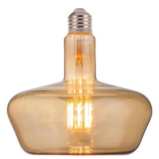 001-050-0008 - Λάμπα LED Amber Color 8W/620lm, E27/2200K, Horoz Electric, Ginza