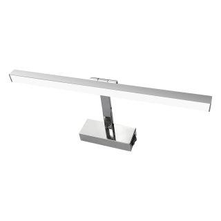 040-012-0008 - Φωτιστικό Τοίχου LED SMD Απλικά Μπάνιου, Αλουμινίου, Χρώμιο Με Διακόπτη, Στεγανό, 8W/570lm, 4200Κ/IP45, Horoz Electric, Kanarya-8